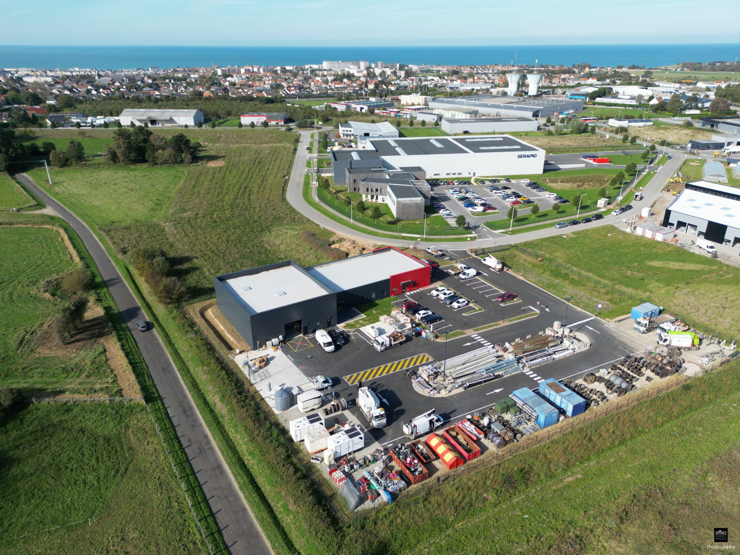 Entreprise Cegelec vu du ciel